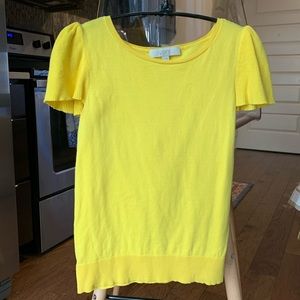 Loft Ruffle Sleeve Sweater